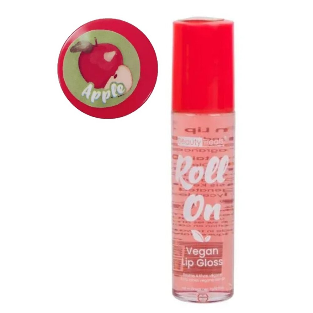 🍭7/$15 Beauty Treats Roll On Vegan Lip Gloss Apple
